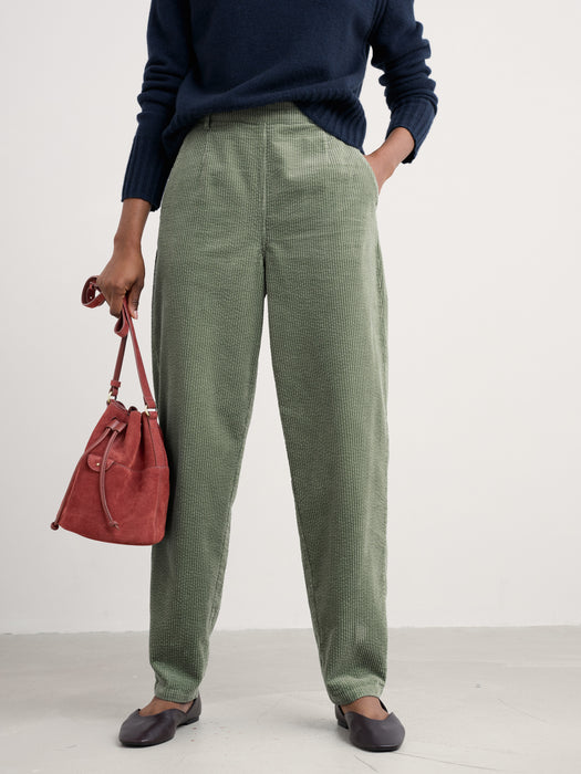 Seasalt Women's Trethornes Trouser In Dusky Green