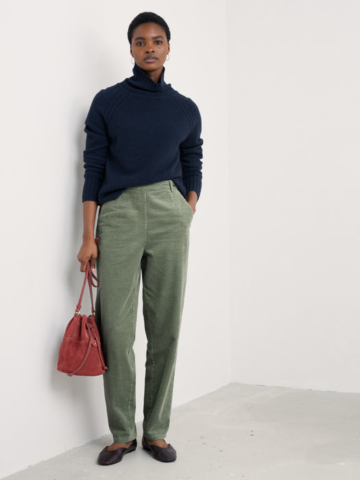 Seasalt Women's Trethornes Trouser In Dusky Green