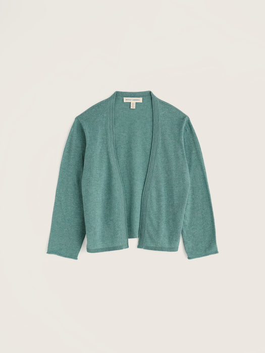 Seasalt Women's Vanessa Knitted Cardigan GOTS-Certified Organic Cotton In Sardine