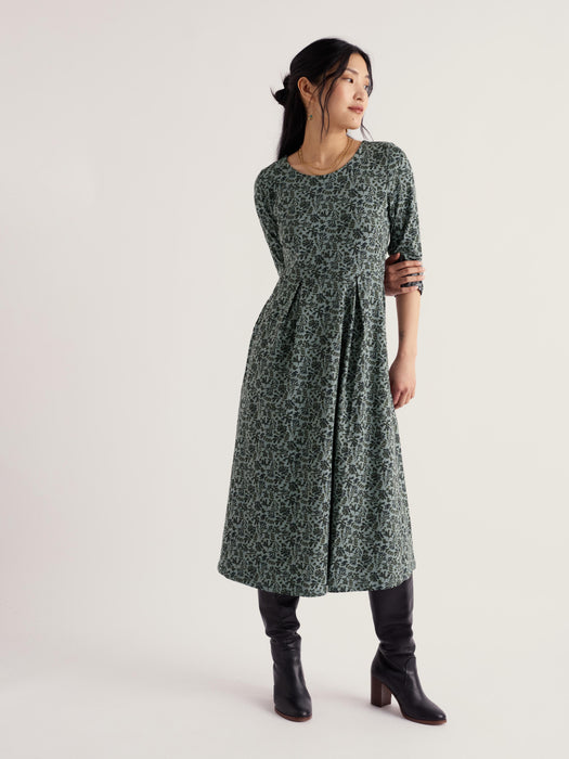 Seasalt Women's Veronica Dress In Painted Seaweed Lichen