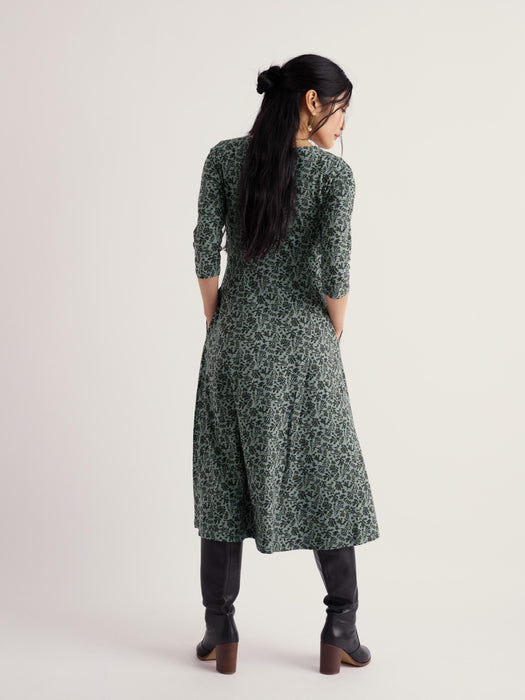 Seasalt Women's Veronica Dress In Painted Seaweed Lichen
