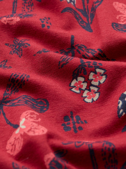 Seasalt Women's Veronica Dress In Tapestry Flowers Dahlia
