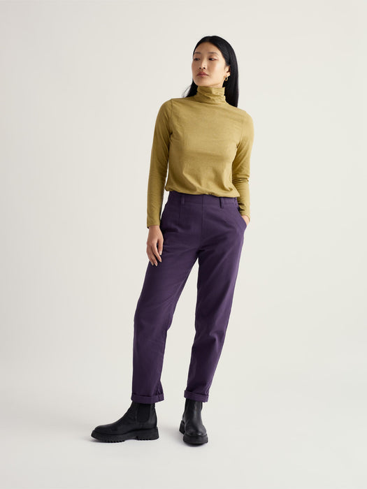 Seasalt Women's Waterdance Trousers In Dark Violet