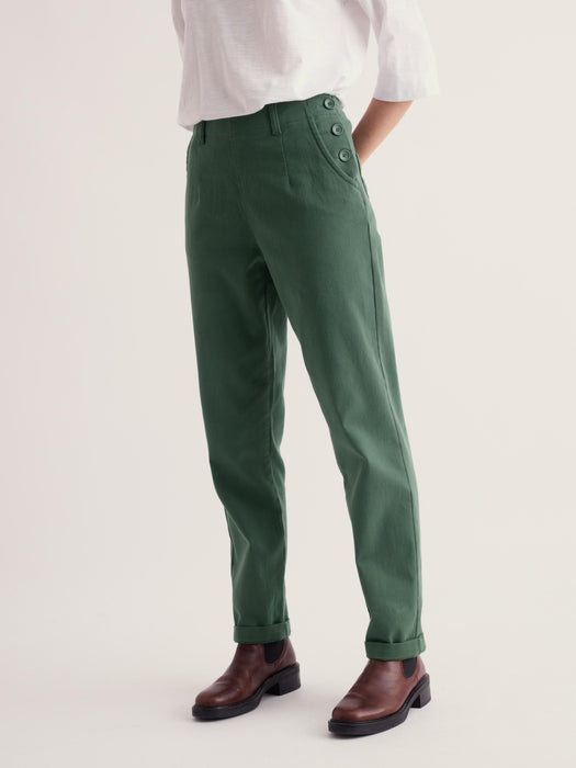 Seasalt Women's Waterdance Trousers In Light Coppice