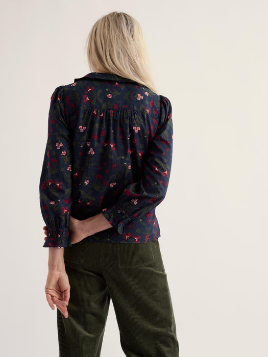 Seasalt Women's Ysella Top In Tapestry Flowers Maritime Mix