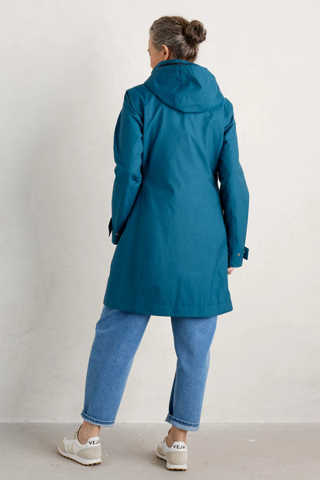 Seasalt Women's Coverack Waterproof Coat - Raincloud