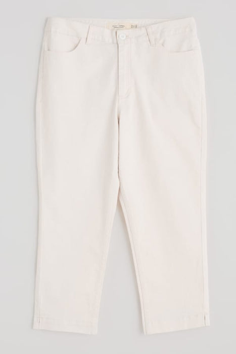 Seasalt Women's Albert Quay Slim Fit Crops In Chalk