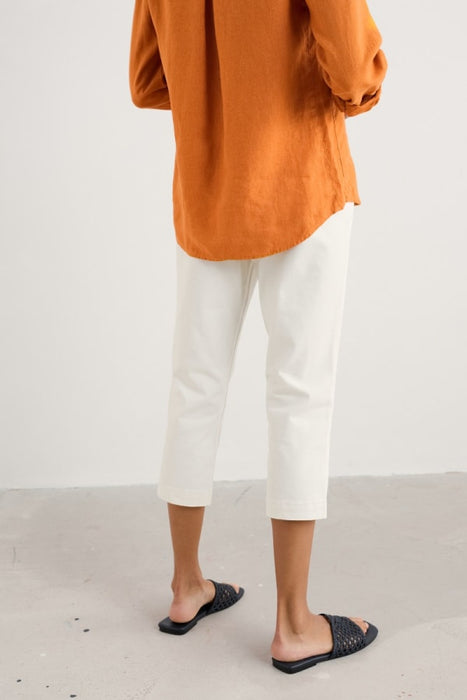 Seasalt Women's Albert Quay Slim Fit Crops In Chalk