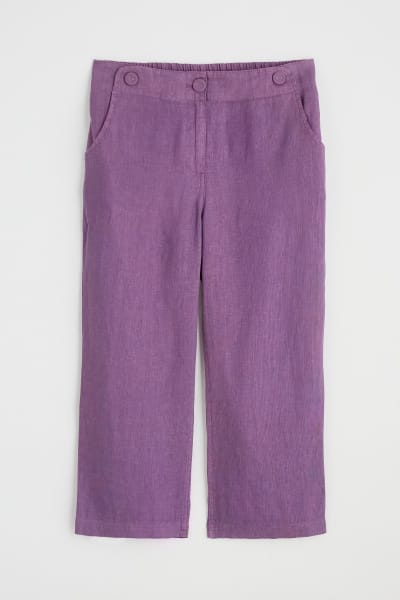 Seasalt Women's Brawn Point Crops In Light Damson
