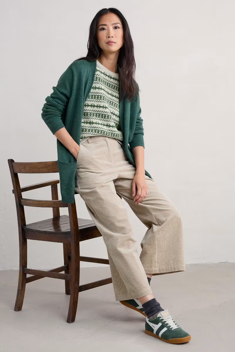 Seasalt Women's Riverboat Cardigan In Creek