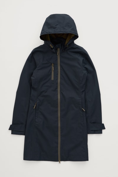 Seasalt Women's Coverack Waterproof Coat In Inkwell