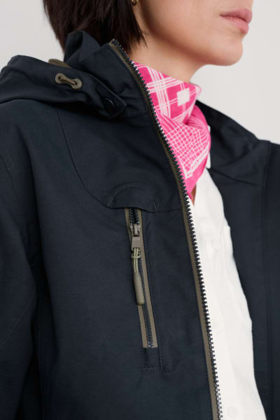 Seasalt Women's Coverack Waterproof Coat In Inkwell