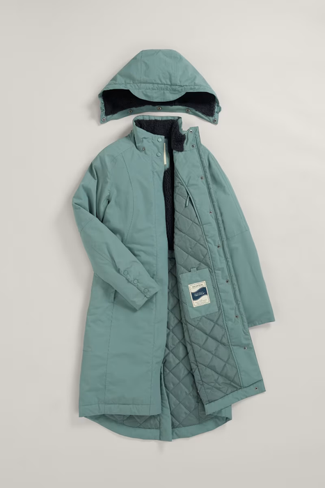 Seasalt Women's Janelle Waterproof Raincoat In Lichen