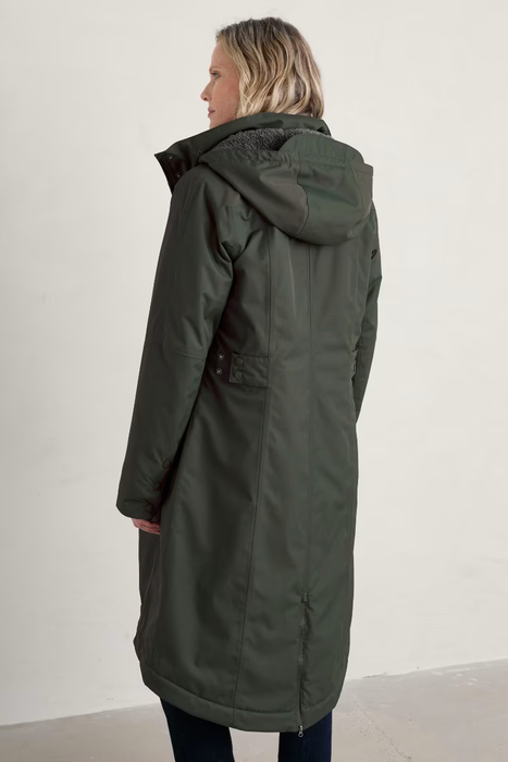 Seasalt Women's Janelle Waterproof Raincoat In Woodland