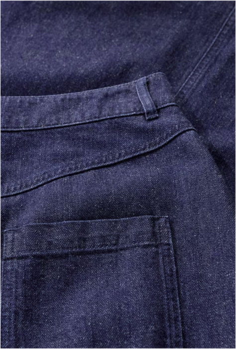 Seasalt Women's Fruit Tree Midi Denim Skirt In Dark Wash