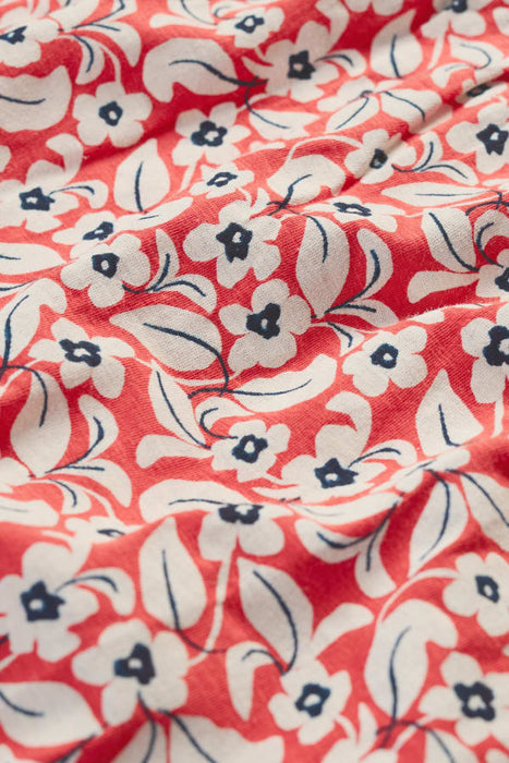 Seasalt Women's Bodelva Sleeveless Jersey Dress In Winsome Floral Sunstone