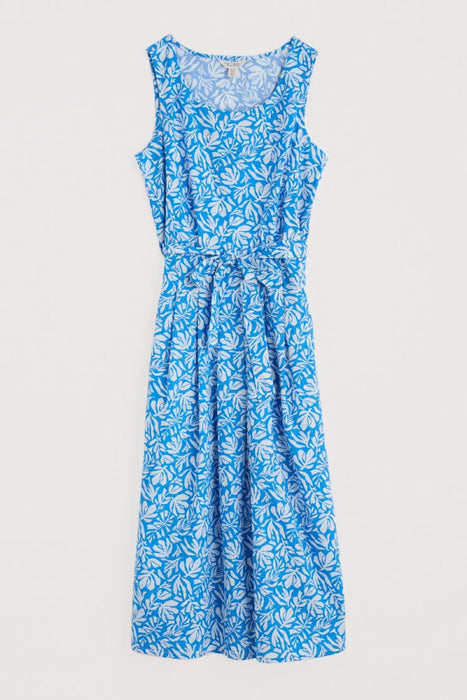 Seasalt Women's Belle Fit-And-Flare Midi Dress In Cut Out Seaweed Clear Sky