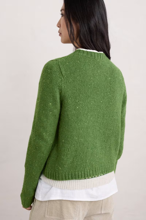 Seasalt Women's Dawson Pick Merino-Rich Cardigan In Grassland