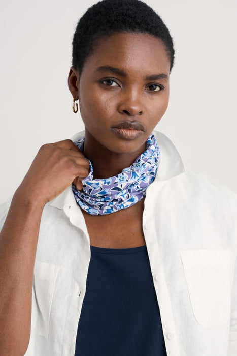 Seasalt Women's Organic Cotton Handyband In Paper Bellflower Bilberry