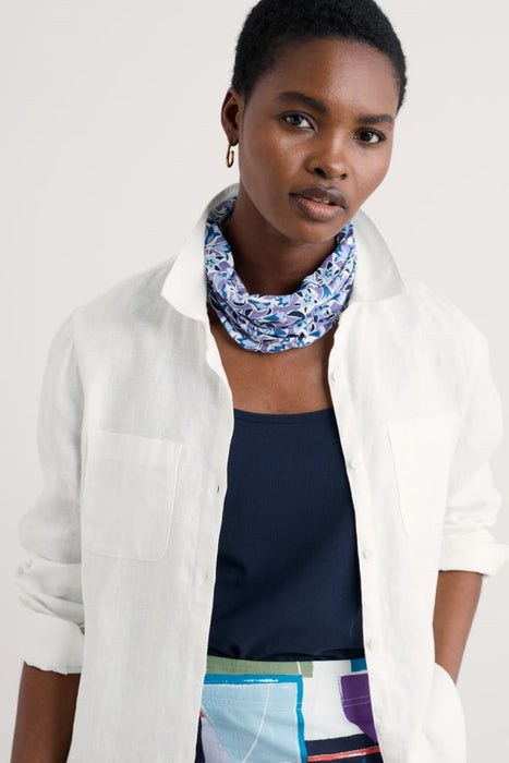 Seasalt Women's Organic Cotton Handyband In Paper Bellflower Bilberry