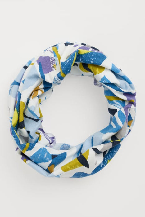 Seasalt Women's Organic Cotton Handyband In Papercut Shapes Chalk