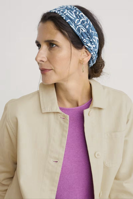 Seasalt Women's Heavyweight Handyband In Painterly Leaf Lake