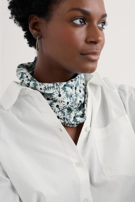 Seasalt Women's Organic Cotton Handyband In Scatter Daisy Nettle