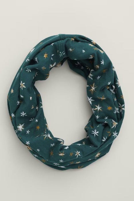 Seasalt Women's Heavyweight Handyband In Snow Stars Dark Wreckage