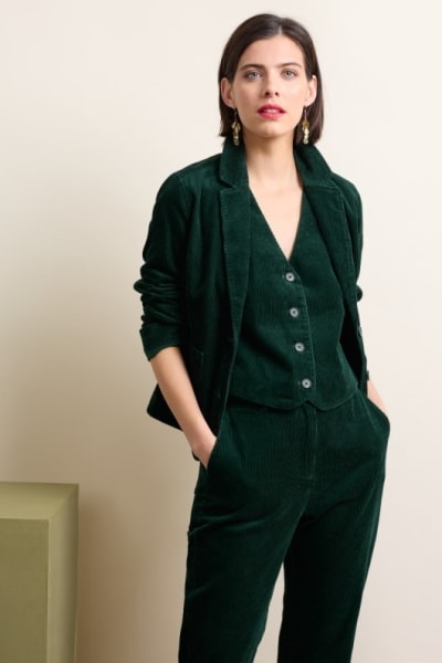 Seasalt Women's Heald Blazer In Bright Olive