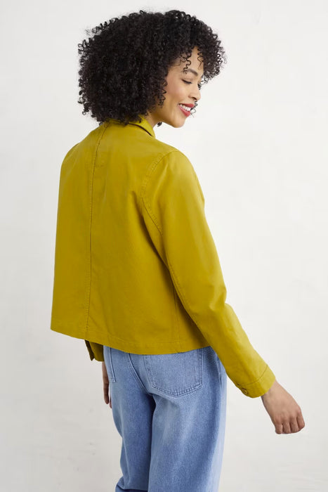 Seasalt Women's Coombe Lane Cotton Jacket In Chamomile