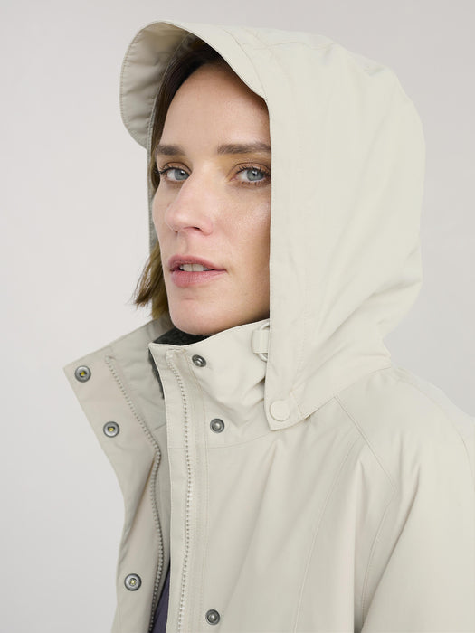 Seasalt Women's Janelle Waterproof Coat In Aran