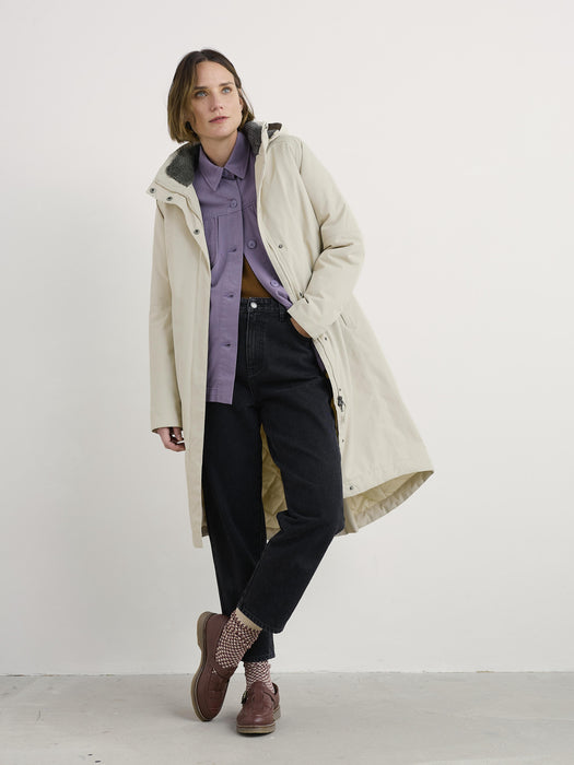 Seasalt Women's Janelle Waterproof Coat In Aran