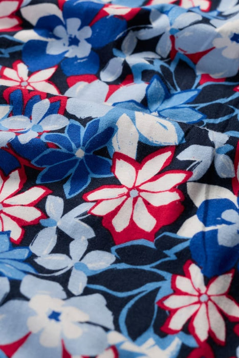 Seasalt Women's Wild Bouquet Jersey Midi Dress In Seashore Floral Maritime