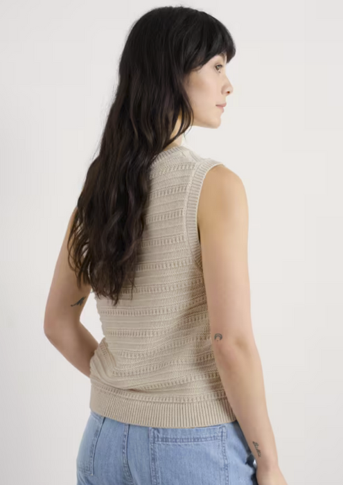 Seasalt Women's Tepel Knitted Vest In Chalk