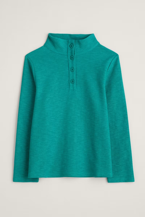 Seasalt Women's Last Boat Sweatshirt In Rockpool