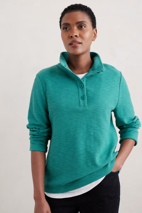 Seasalt Women's Last Boat Sweatshirt In Rockpool