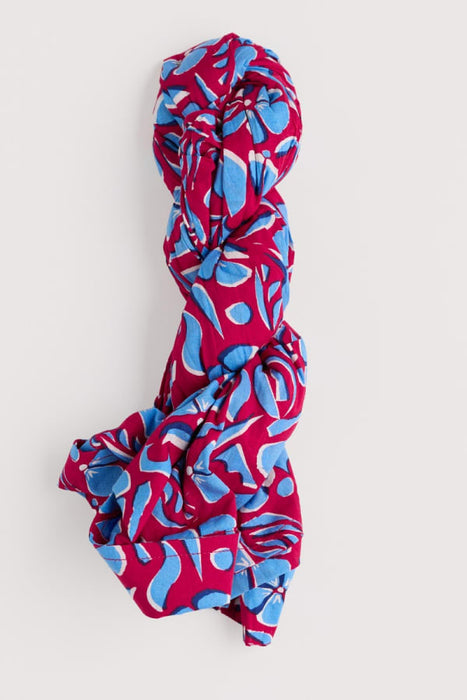 Seasalt Women's Larissa Shirt in GOTS-Certified Organic Cotton In Collaged Floral Scarlet