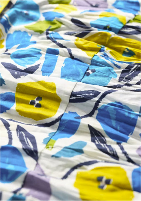 Seasalt Women's Larissa Shirt in GOTS-Certified Organic Cotton In Zennor Blooms Chalk