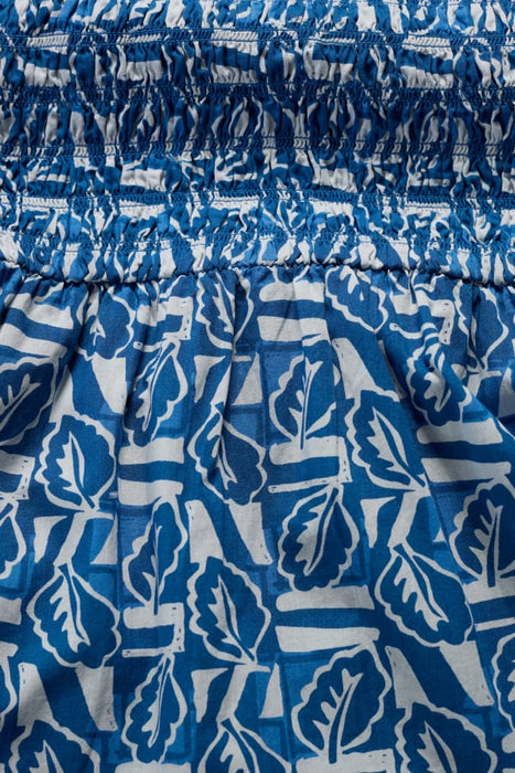 Seasalt Women's Meadowsweet Sleeveless Dress in GOTS-Certified Organic Cotton In Leaf Patch Sailor