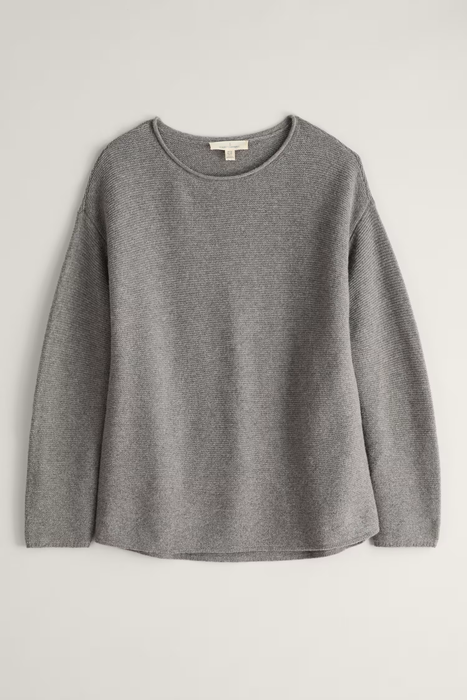 Seasalt Women's Fruity Jumper In Oyster Grey