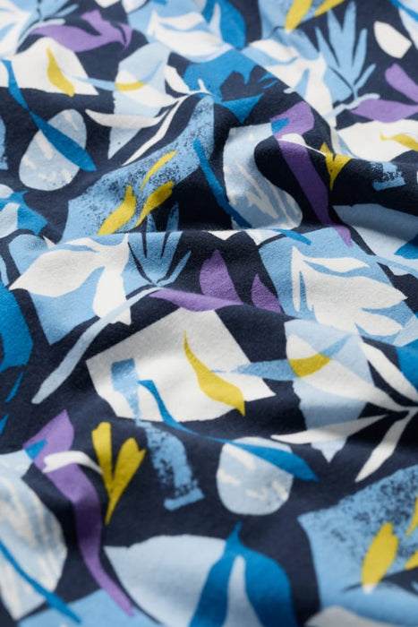 Seasalt Women's Pier View Jersey Dress In Papercut Shapes Maritime