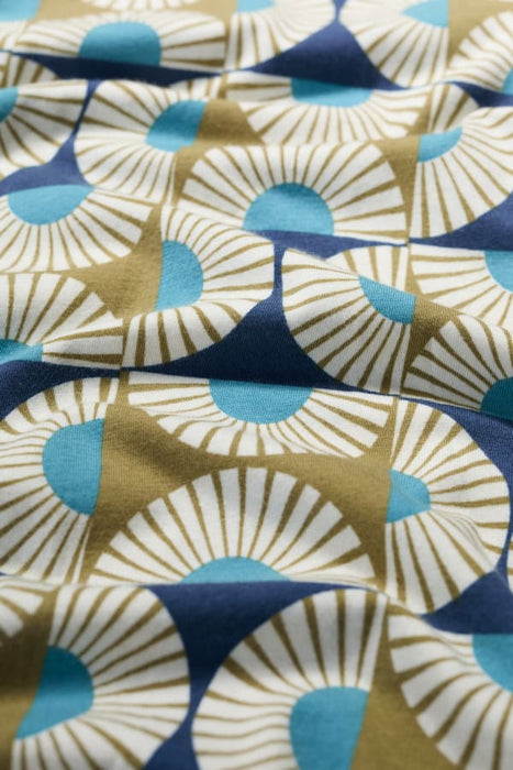 Seasalt Women's Pier View Jersey Dress In Sun Geo Poseidon