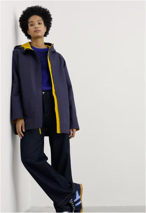 Seasalt Women's The Reversible Raincoat In Sunglow