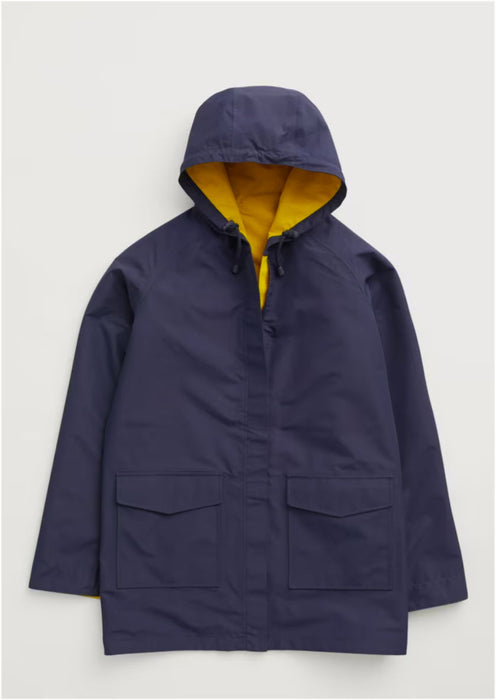 Seasalt Women's The Reversible Raincoat In Sunglow