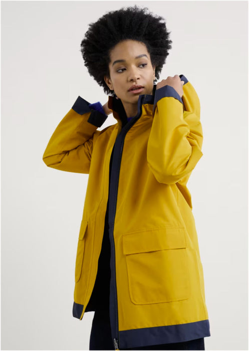 Seasalt Women's The Reversible Raincoat In Sunglow