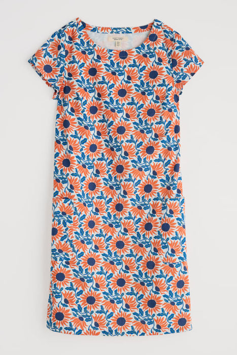 Seasalt Women's River Cove Dress In Bold Sunflower Chalk