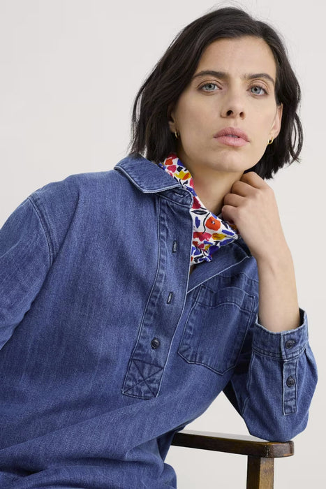 Seasalt Women's Heavyweight Handyband In Zennor Blooms Chalk Mix