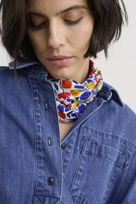 Seasalt Women's Heavyweight Handyband In Zennor Blooms Chalk Mix