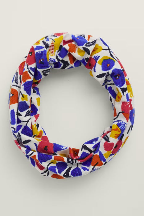 Seasalt Women's Heavyweight Handyband In Zennor Blooms Chalk Mix