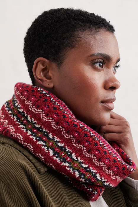 Seasalt Women's Touchstone Snood In Well House Dahlia Mix